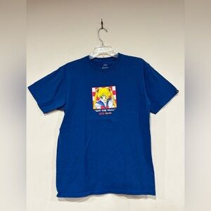 Vans x Sailor Moon Pretty Guardian Shirt Adult M Blue Short Sleeve Mens